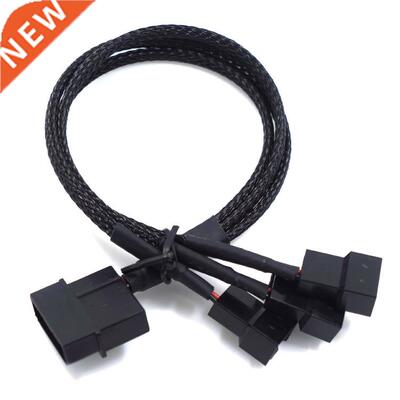 Computer cooling fan one-in-three expansion cable large 4Pin