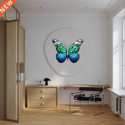 Wall Decor Butterfly Shaped Metal Artware Figurine