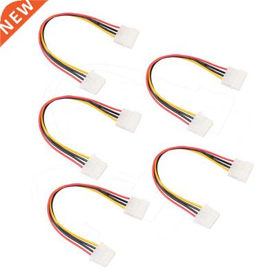 5PC Mex Extension Cable 4 Pin 5.25 Male to Female IDE PSU