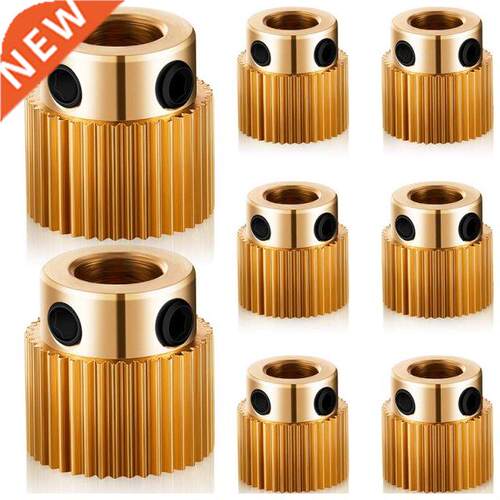 Extruder Wheel 3D Printer Parts Drive 40 Teeth Gear Brass Ex