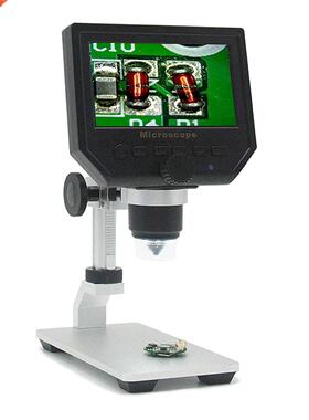 Digital 1-600X 3.6MP 4.3inch HD LCD Display Microscope Conti