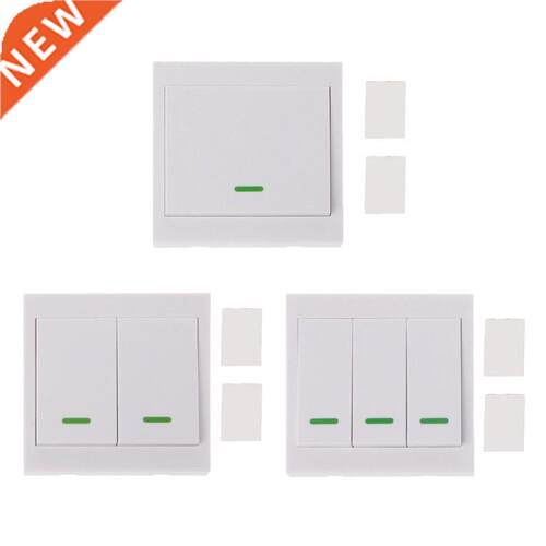 Wall Panel Remote Transmitter 433MHz RF Wireless 1 2 3 Butto