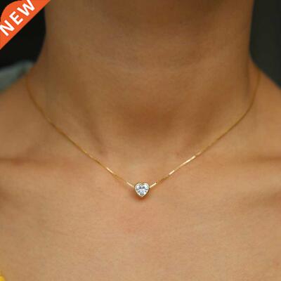 single stone solitaire cz cubic zirconia delicate dainty box