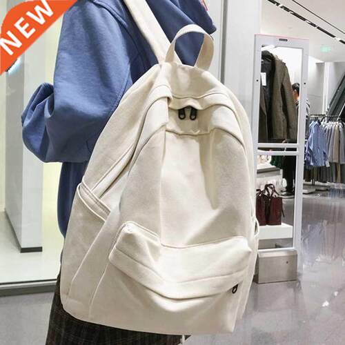 JOYPESSIE Fashion Female Bookbag Cotton Women Backpack for T