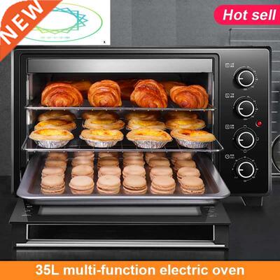 1600W toaster electric oven cooker auto baking oven 35L