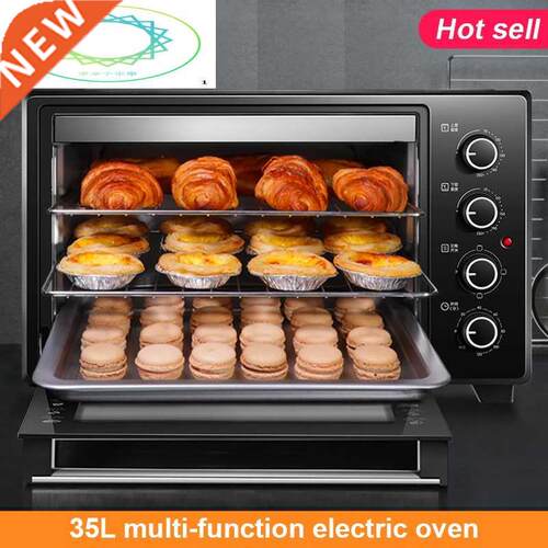1600W toaster electric oven cooker auto baking oven 35L