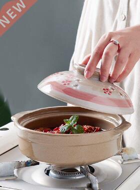 Small earth casserole cooker trtional home claypot rice