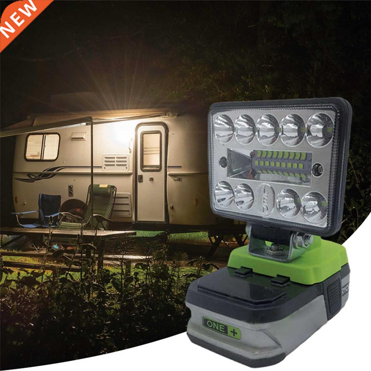 LED Work Lght Portable Flashlght Outdoor Waterproof Hgh P