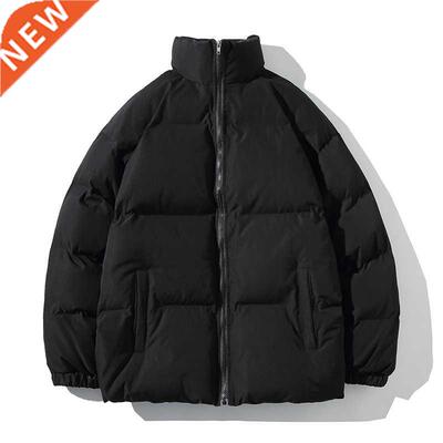 LEGIBLE Men's Winter Jacke Casual Oversize Stand Collar Thic