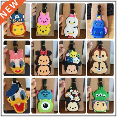 cartoon Mickey Mouse luggage tag Minnie TSUM suitcase ID Add