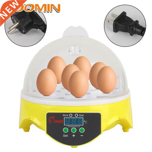 HOOMIN 7 Egg Mini Egg Incubator Brooder Farm Hatchery for