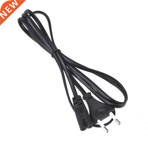 1.2m EU 2-Prong Laptop Adapter Power Cord Cable Lead 2 Pin P