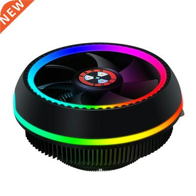Universal Desktop Computer CPU Cooler Radiator Led Heat Sink