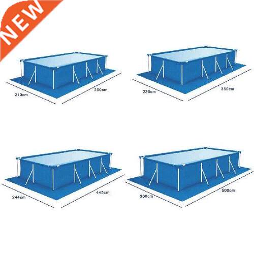 1 PCS Large Size Swimming Pool Square Ground Cloth Lip