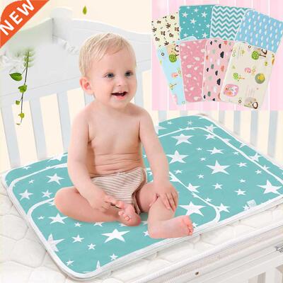 Newborn Portble Diper Chnging Pd Wterproof Bby Trvel
