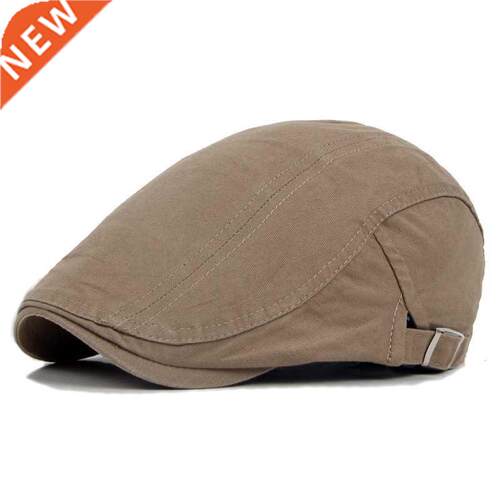 Men's Hat Berets Cap Golf Driving Sun Flat Cap Fashion Cotto