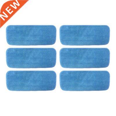 6 Pcs Replace Mop Cloth Microfiber Mop Pad Washable Mop Pad