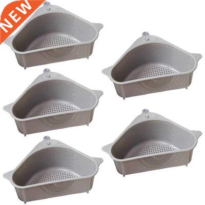 1 Set Of 5 Dran Racks, Hangng Snk Corner Basket Dran