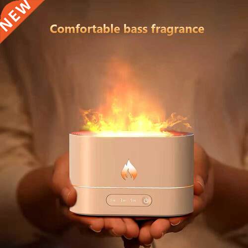 250ML USB Essential Oil Diffuser Simulation Flame