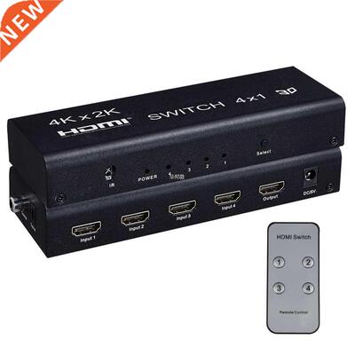 4Kx2K HDMI Switch 4X1 D Switcher 4in1 Out Independent Audio