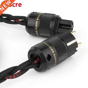 Preffair Schuko Mains Power Cord Cable HIFI CD Amplifier Amp