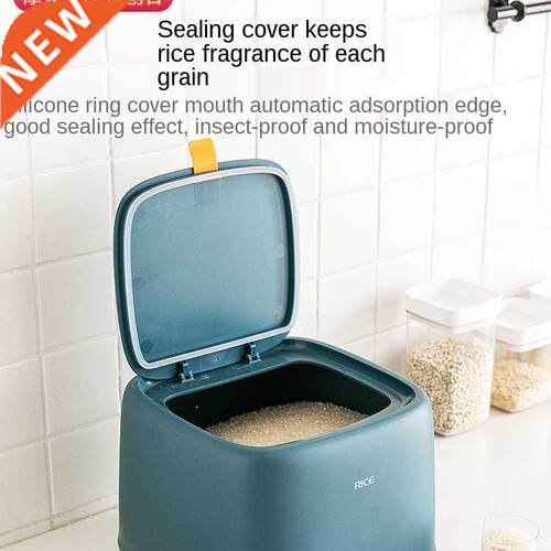 Storage Rice Bucket Home Rice Container Insect-Proof