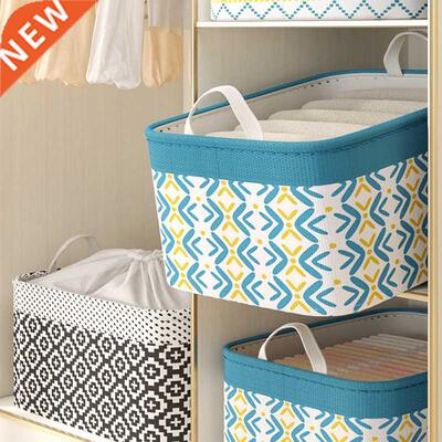 Drawstring Clothing Storage Box Large Capacity Dustproof Oxf