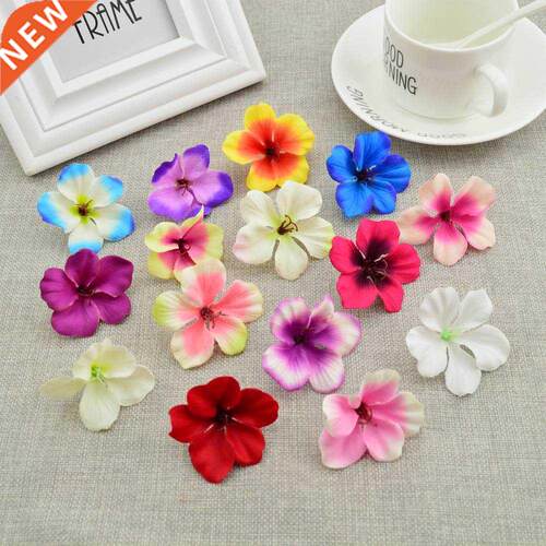 50Pcs Cheap Silk Rose Head Orchid Artificial Flowers for Hom