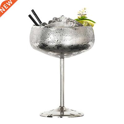 2pcs 450ml Goblet Wine Glass Drinkware Wide Mouth Non Slip