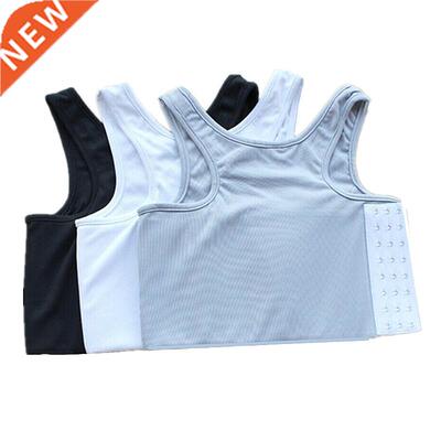 S-4XL Strengthen Bandage Reinforced Short Corset Tomboy Lesb