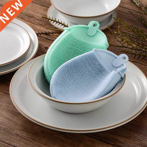Kitchen Accessories Brushes Dishwashing Sponge Household