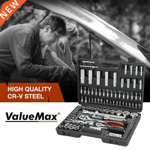 108PC Hand Tool Sets Car Repair Tool Kit Set Workshop Mecha