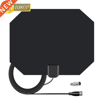 Portable 80 Miles HDTV Antenna Signal Receiver Aerial TV Dig