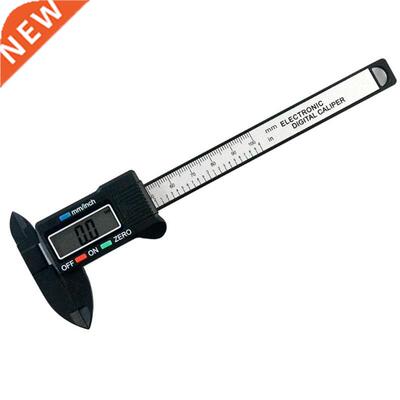 100mm LCD Vernier Caliper Ruler Carbon Fiber Composite Verni