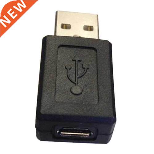 USB A Male to Micro USB Female Adapter (Black)