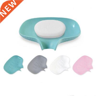 New Soap Holder Non-slip Bathroom Storage Rack Silicone