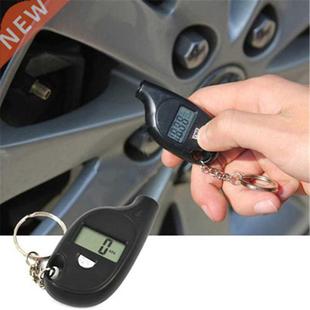 Pressu Display Style Tire Gauge Keychain Car Lcd Digital Air
