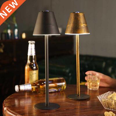 Nordic LED Iron Art Atmosphere Fashion Desk Lamp Touch Dimmi