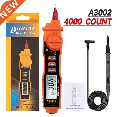 A3002 Digital Multimeter Pen Type 4000 Counts with Non Conta