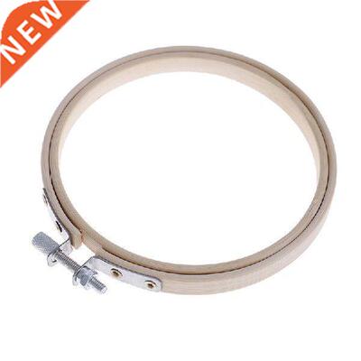 10cm Wooden Hndy Cross Stitch Mchine Embroidery Hoop Ring