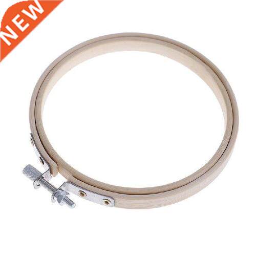 10cm Wooden Hndy Cross Stitch Mchine Embroidery Hoop Ring