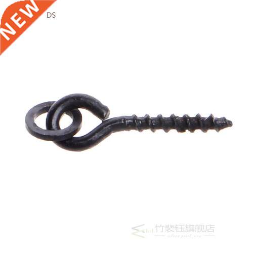 25pcs Carp Fishing Bait Screw Carp Hair Rigs Hook Terminal T