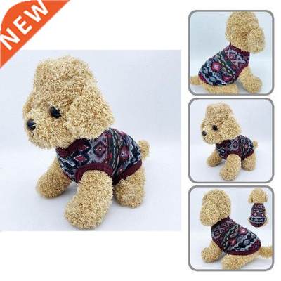 Polyester Good Small Dogs Cats Winter Warm Sweater