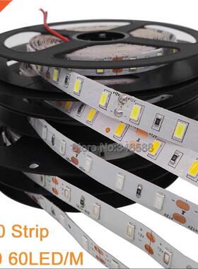 5m DC 12V 5730 LED Strip 5630 SMD Flexible LED Strip 60LED/m
