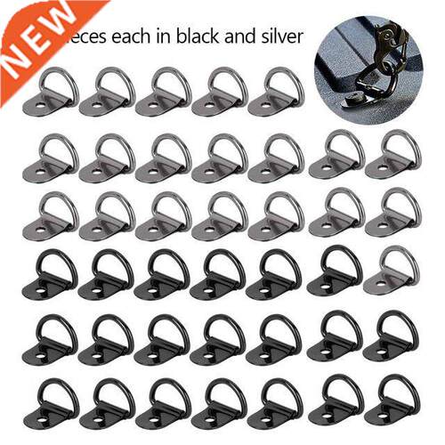 40pcs/set Heavy Duty D Ring Tie Down Anchors Stainless Steel