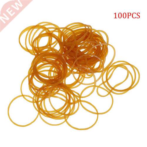 100PCS Office Rubber Ring Rubber Bands Strong Elastic Bands