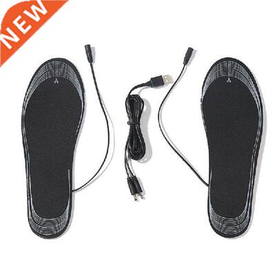 USB Heated Shoe Insoles Electric Foot Warming Pad Feet