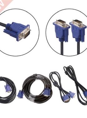 1.35m 3m 5m 10m 1080P VGA HD 15 Pin Male To Male Extension C