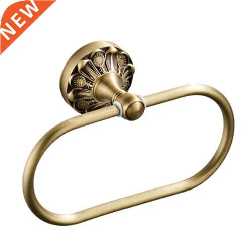 Antique Towel Ring Vintage Brass Luxury Bronze Bathroom Bath