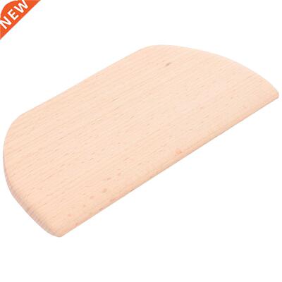 2pcs Kitchen Dough Scrapers Beech Baking Spatulas Household